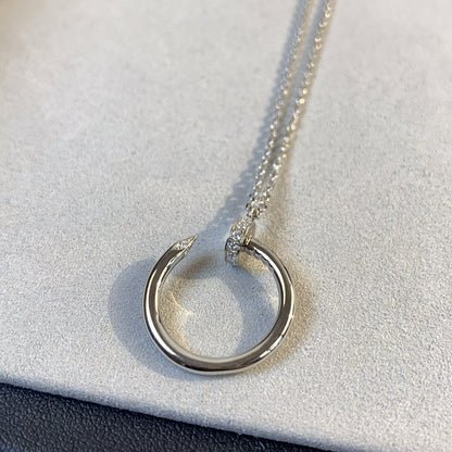 [Crown & Jewelry]JUSTE NECKLACE SILVER