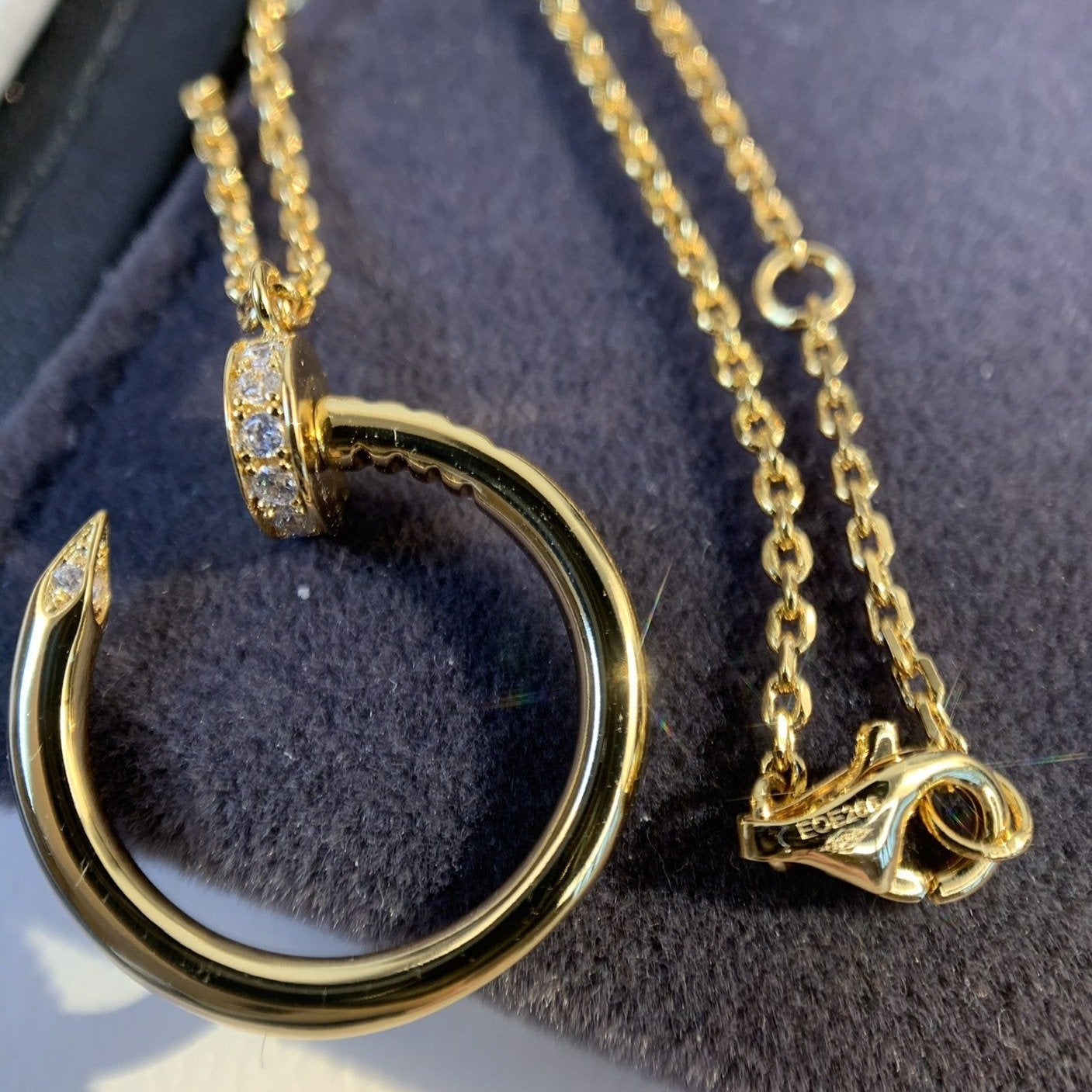 [Crown & Jewelry]JUSTE NECKLACE GOLD