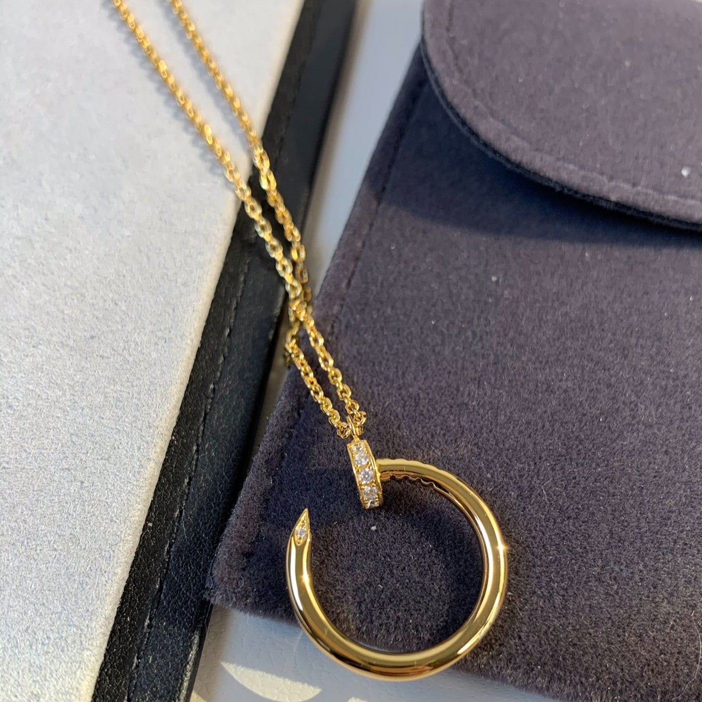 [Crown & Jewelry]JUSTE NECKLACE GOLD