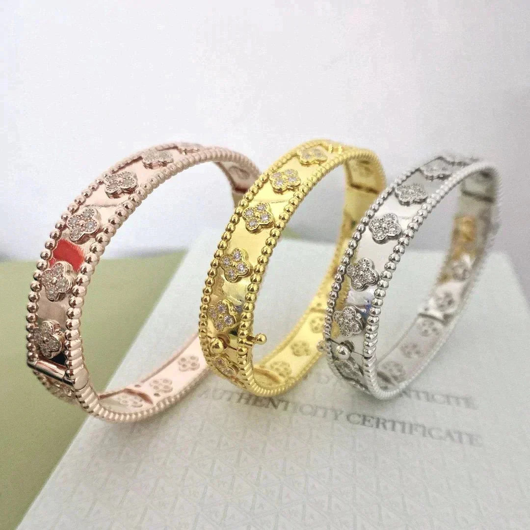 [Crown & Jewelry]CLOVER BRACELET 8MM DIAMONDS