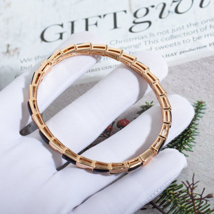 [Crown & Jewelry]SERPENTI BRACELET PINK GOLD ONYX