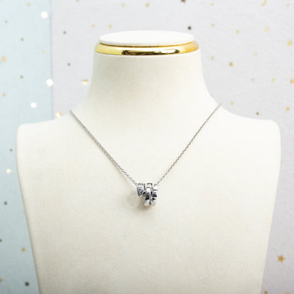 [Crown & Jewelry]SERPENTI SILVER NECKLACE DIAMOND