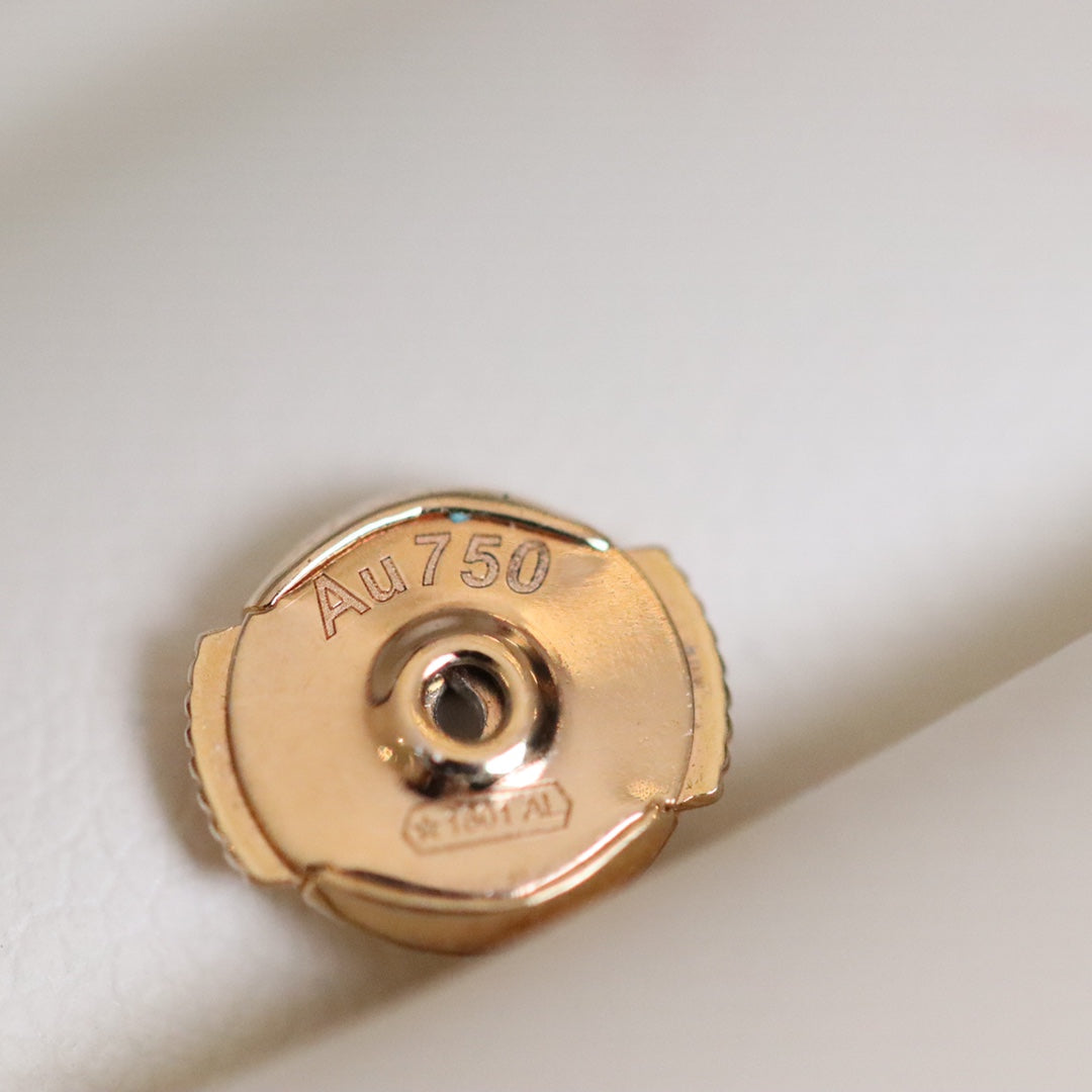 [Crown & Jewelry]JUSTE EARRINGS PINK GOLD