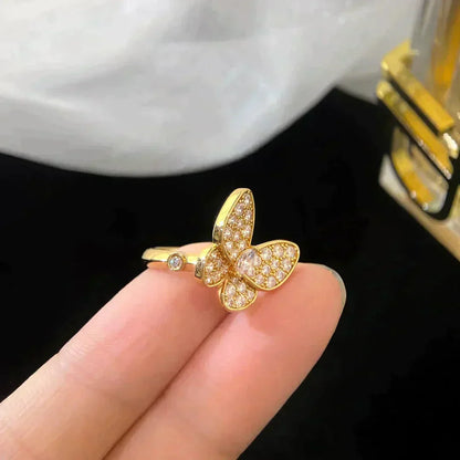 [Crown & Jewelry]BUTTERFLY DIAMOND RING