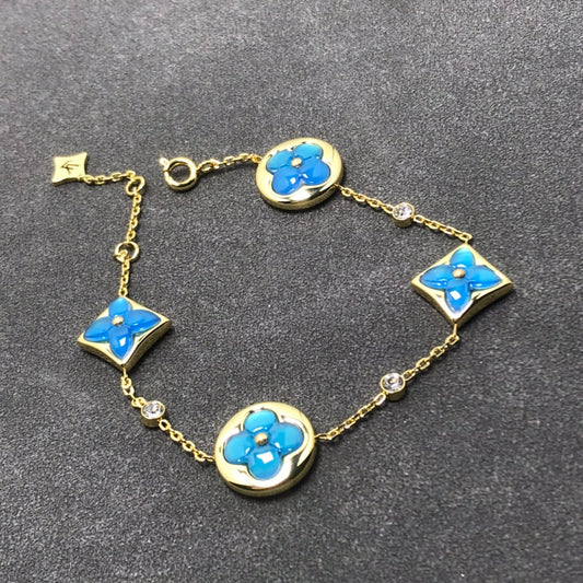[Crown & Jewelry]STAR AND SUN TURQUOISE 4 MOTIFS 3 DIAMONDS