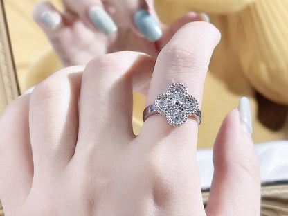 [Crown & Jewelry]CLOVER DIAMOND RING