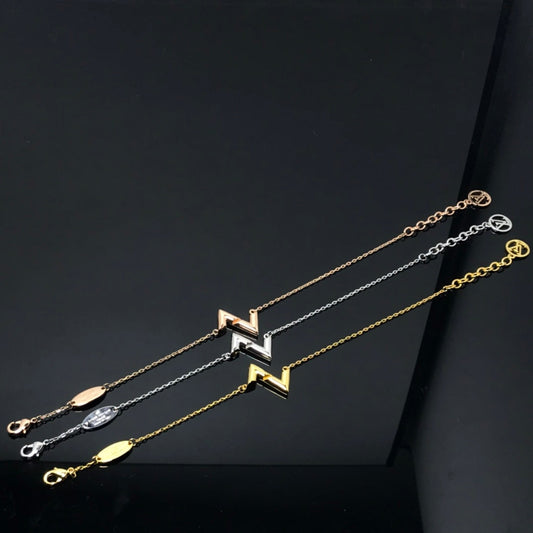 [Crown & Jewelry]VOLT LV LOGO BRACELET