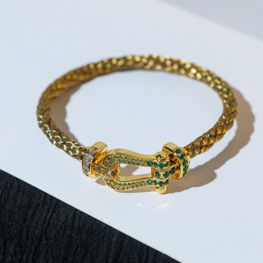 [Crown & Jewelry]FORCE 10 GOLD GREEN DIAMOND PAVED