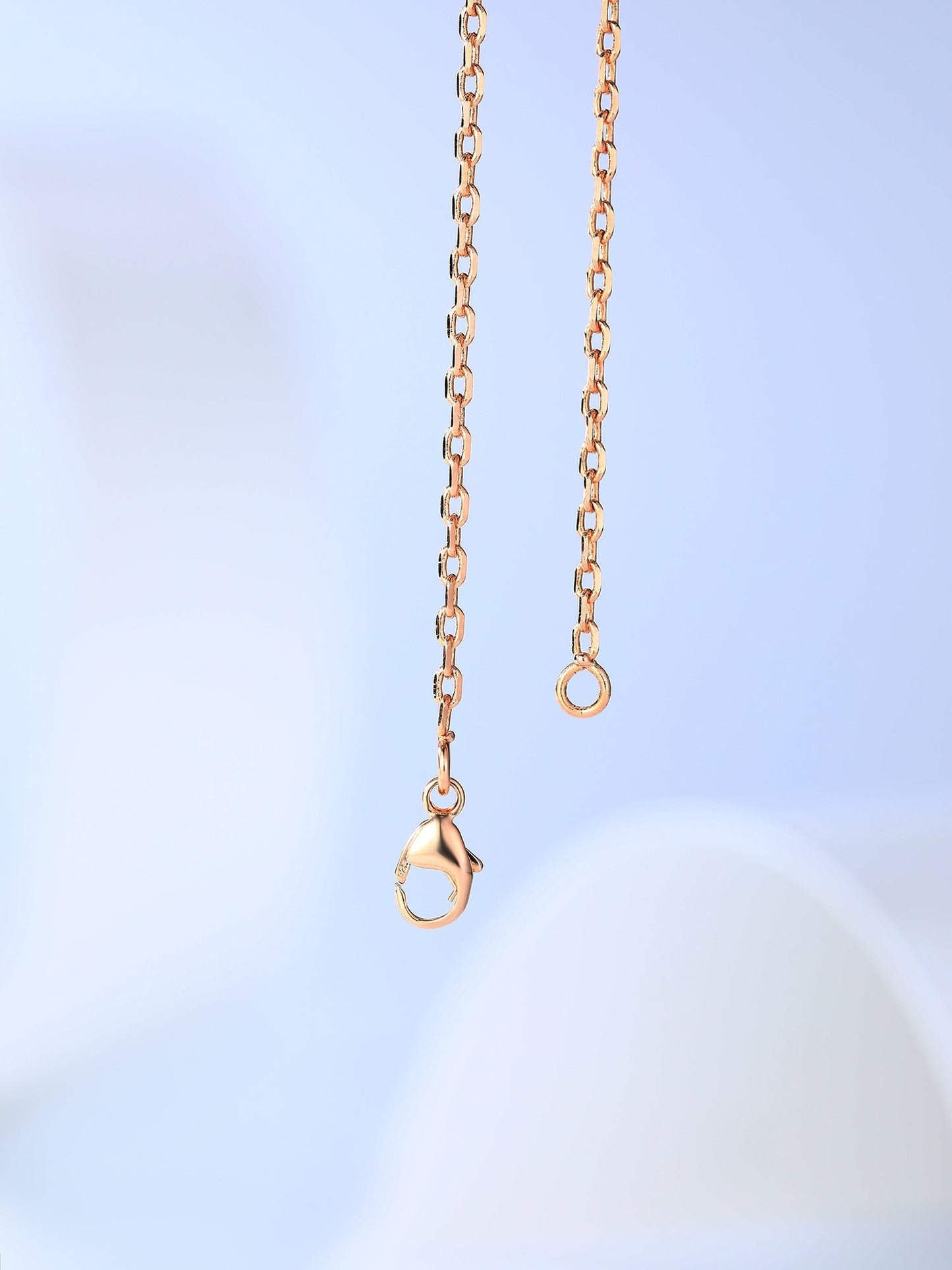 [Crown & Jewelry]H CAGE PINK GOLD NECKLACE