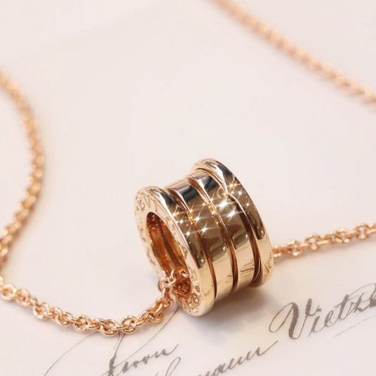 [Crown & Jewelry]ZERO 1 PINK GOLD NECKLACE