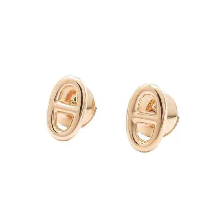 [Crown & Jewelry]CHAINE SMALL EARRINGS GOLD AND SILVER