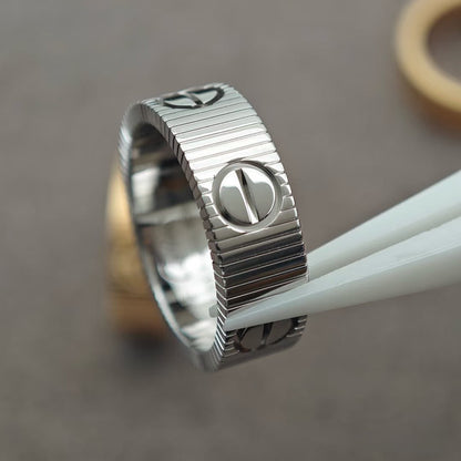 [Crown & Jewelry]LOVE 6.5MM RING