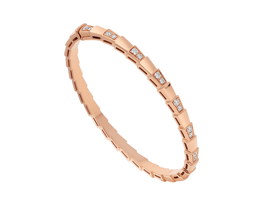 [Crown & Jewelry]SERPENTI BRACELET PINK GOLD DIAMOND