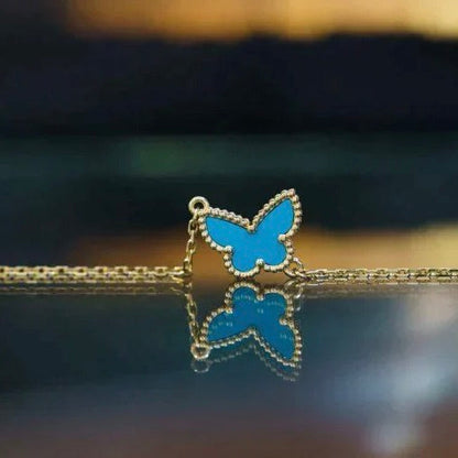 [Crown & Jewelry]BUTTERFLY TURQUOISE BUTTERFLY BRACELET