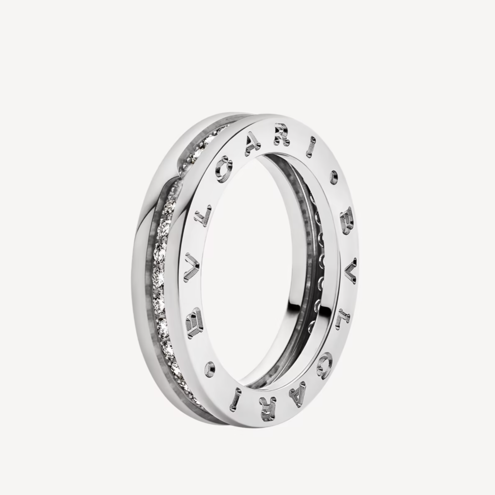 [Crown & Jewelry]ZERO 1 ONE-BAND PAVED DIAMONDS ON THE SPIRAL RING
