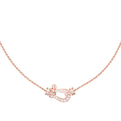 [Crown & Jewelry]FORCE 10 PINK GOLD DIAMOND NECKLACE