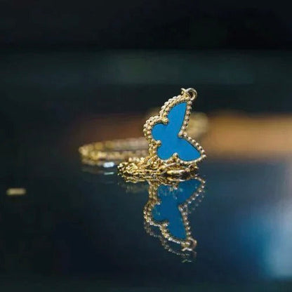 [Crown & Jewelry]BUTTERFLY TURQUOISE BUTTERFLY BRACELET