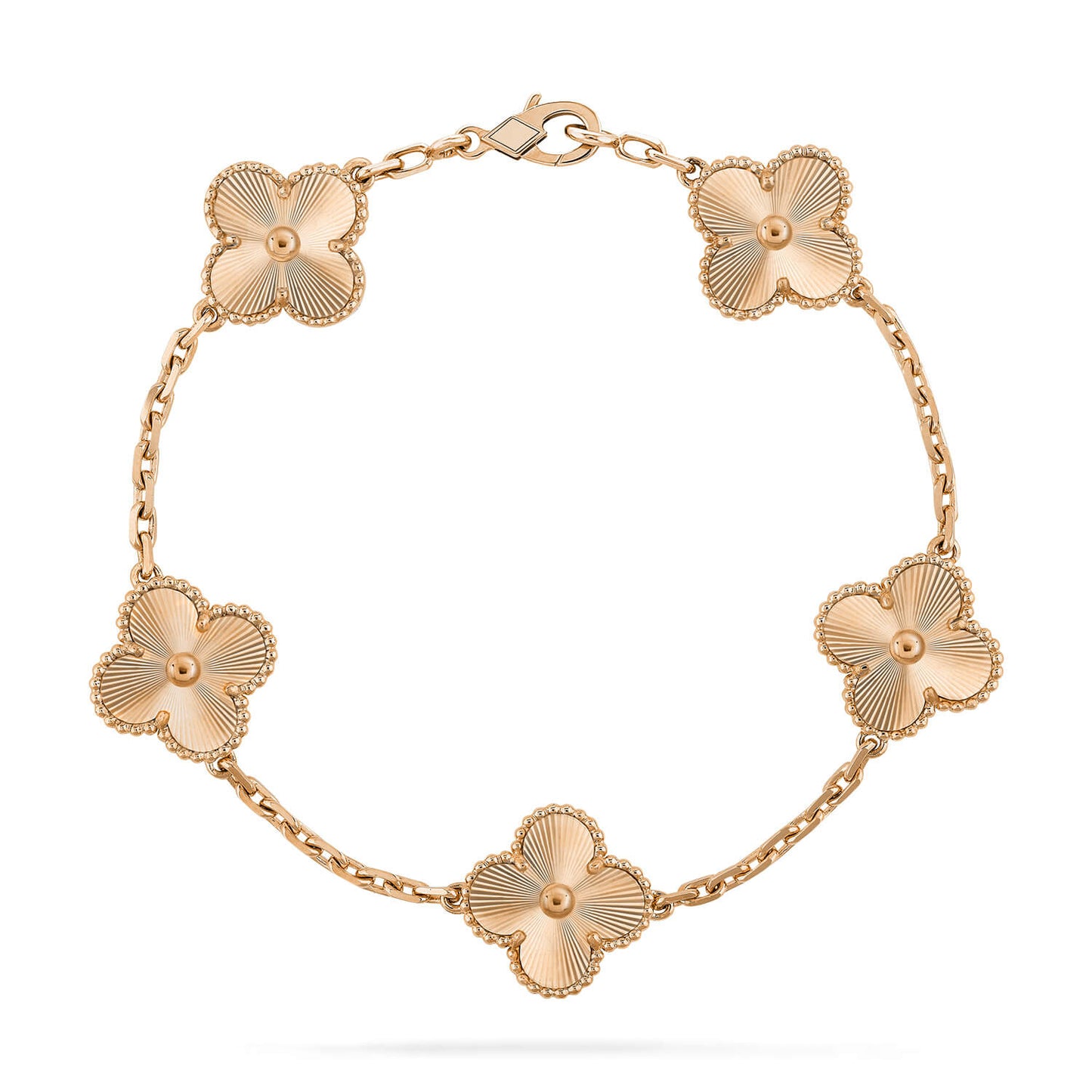 [Crown & Jewelry]CLOVER 5 FLOWERS LASER BRACELET