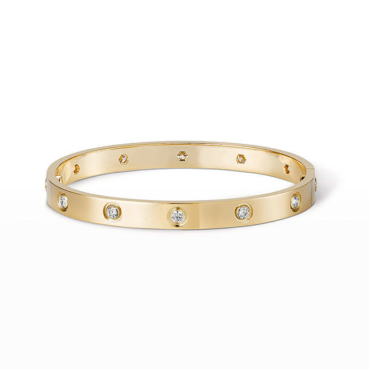 [Crown & Jewelry]LOVE BRACELET 6.1MM 10 DIAMONDS