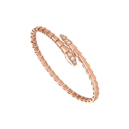 [Crown & Jewelry]SERPENTI BRACELET DIAMONDS PINK GOLD