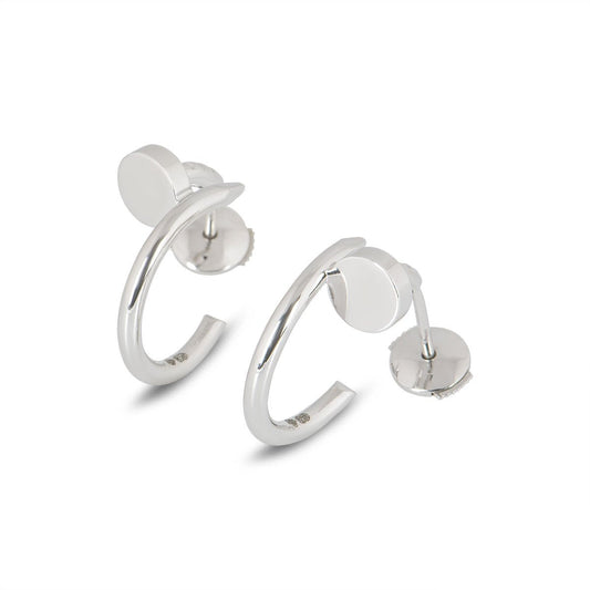 [Crown & Jewelry]JUSTE EARRINGS SILVER