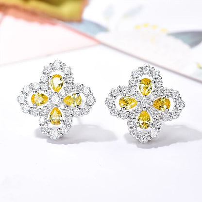[Crown & Jewelry]LOOP EARRINGS FULL MOTIF DIAMOND 16MM