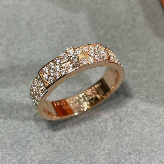 [Crown & Jewelry]KELLY PINK GOLD DIAMOND RING