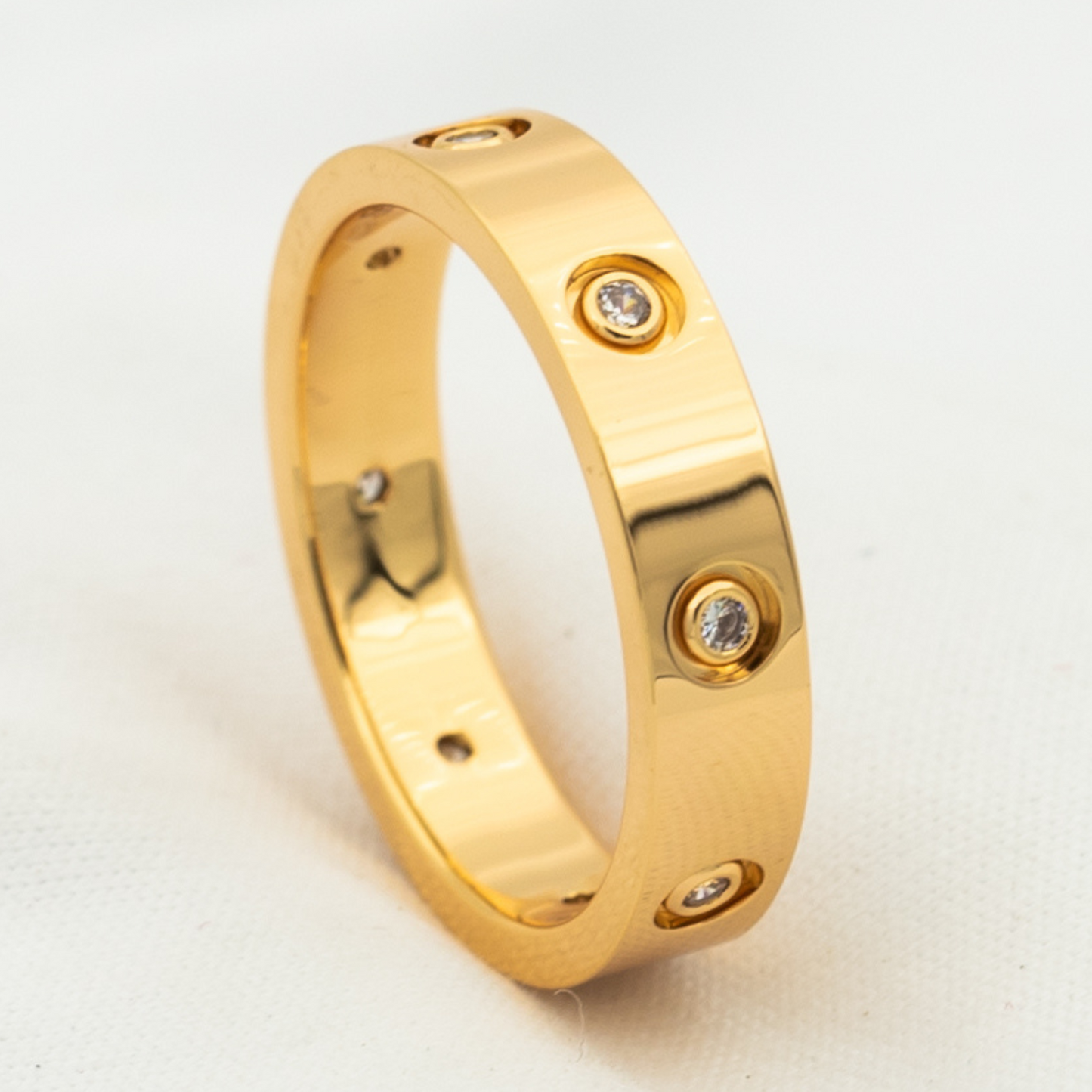 [Crown & Jewelry]LOVE RING 3.6MM 8 DIAMONDS