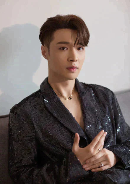 [Crown & Jewelry]JEUX DE ROSE GOLD DIAMOND NECKLACE