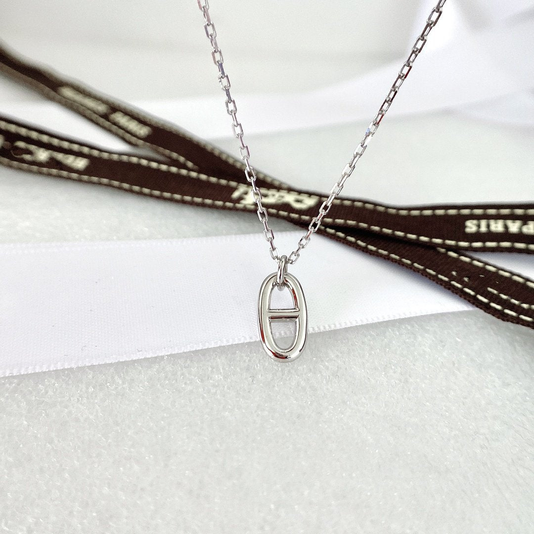 [Crown & Jewelry]HM PIG NOSE NECKLACE