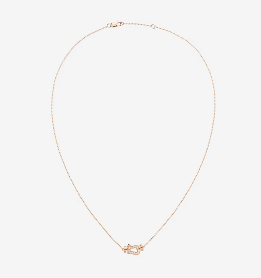 [Crown & Jewelry]FORCE 10 DIAMOND PINK GOLD NECKLACE MINI MODEL