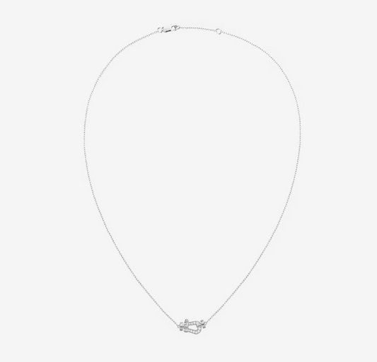 [Crown & Jewelry]FORCE 10 DIAMOND SILVER NECKLACE MINI MODEL