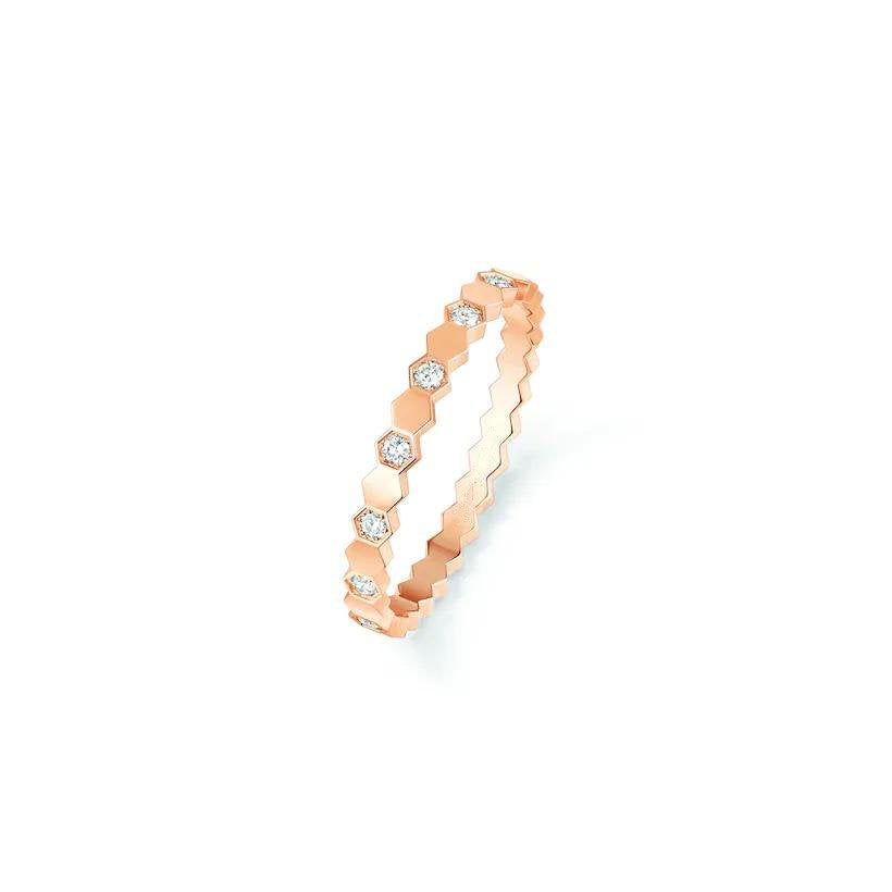 [Crown & Jewelry]BEE LOVE RING PINK GOLD DIAMOND