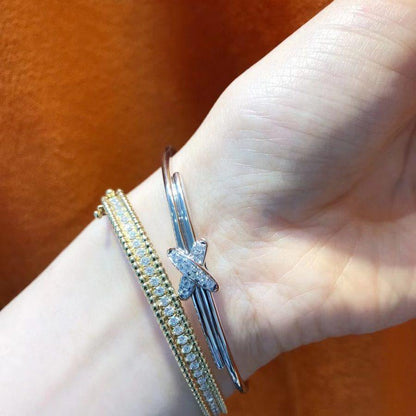 [Crown & Jewelry]JEUX DE BRACELET SILVER DIAMONDS