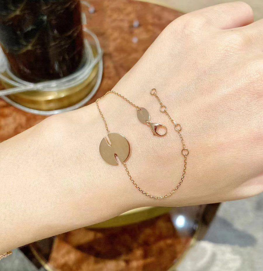 [Crown & Jewelry]JEUX DE BRACELET MOP PINK GOLD DIAMONDS