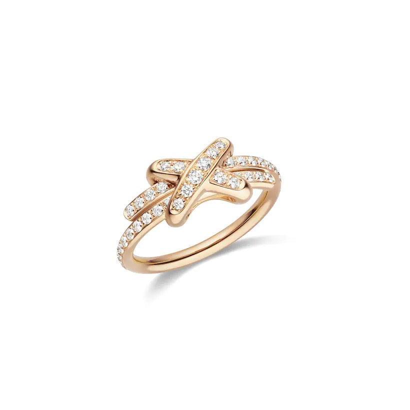 [Crown & Jewelry]JEUX DE RING PINK GOLD DIAMOND