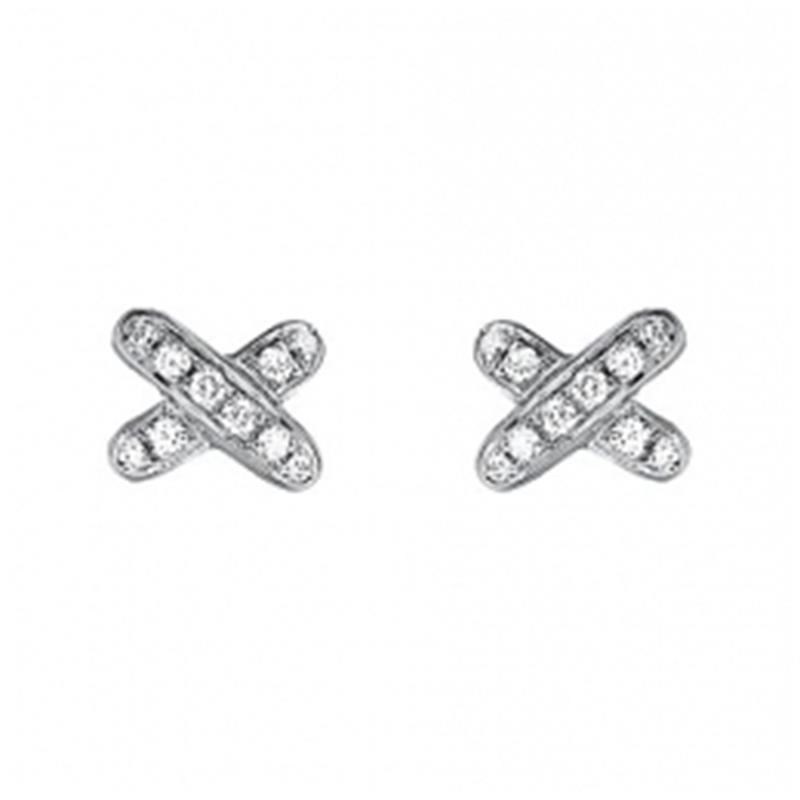 [Crown & Jewelry]JEUX DE DIAMOND EARRINGS