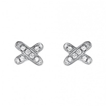 [Crown & Jewelry]JEUX DE DIAMOND EARRINGS