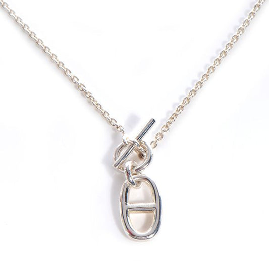 [Crown & Jewelry]HM CHAINE D'ANCRE PENDANT NECKLACE STERLING SILVER