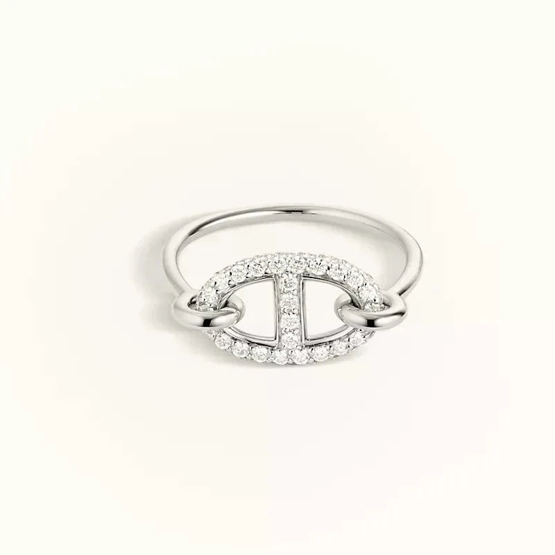[Crown & Jewelry]RONDE SMALL SILVER DIAMOND RING