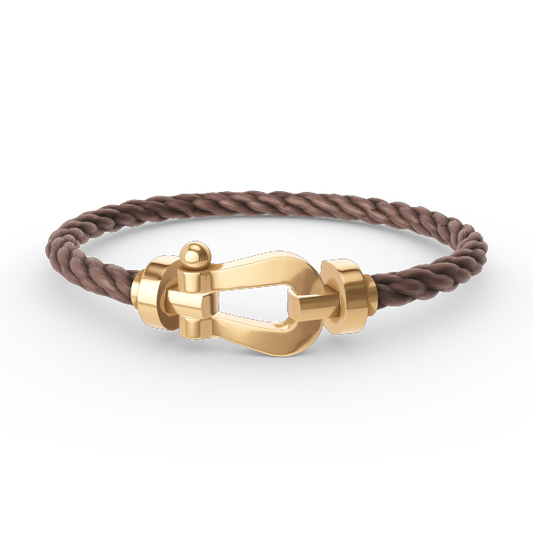 [Crown & Jewelry]FORCE LARGE HORSESHOE NO DIAMOND BRACELET GOLD