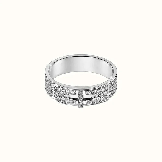 [Crown & Jewelry]KELLY SILVER DIAMOND RING