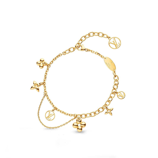 [Crown & Jewelry]BLOOMING PINK GOLD MOP BRACELET