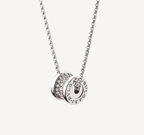 [Crown & Jewelry]ZERO 1 SILVER DIAMOND NECKLACE