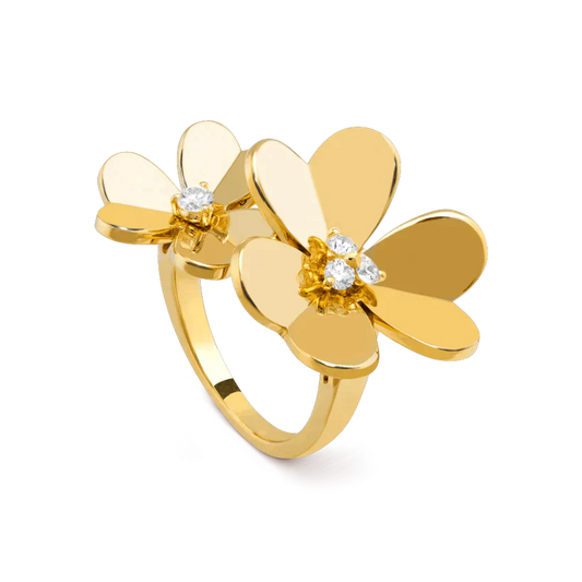 [Crown & Jewelry]CLOVER COMOS GOLD DIAMOND RING