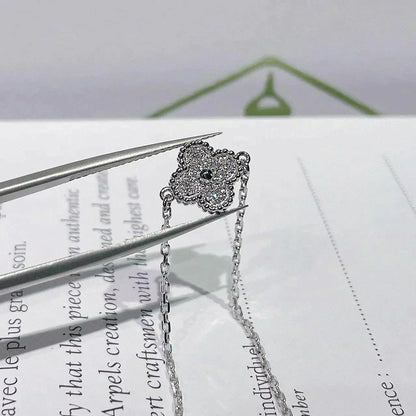 [Crown & Jewelry]CLOVER  SINGLE FLOWER BRACELET SILVER