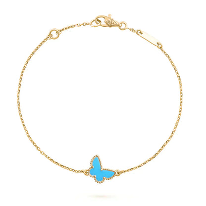 [Crown & Jewelry]BUTTERFLY TURQUOISE BUTTERFLY BRACELET