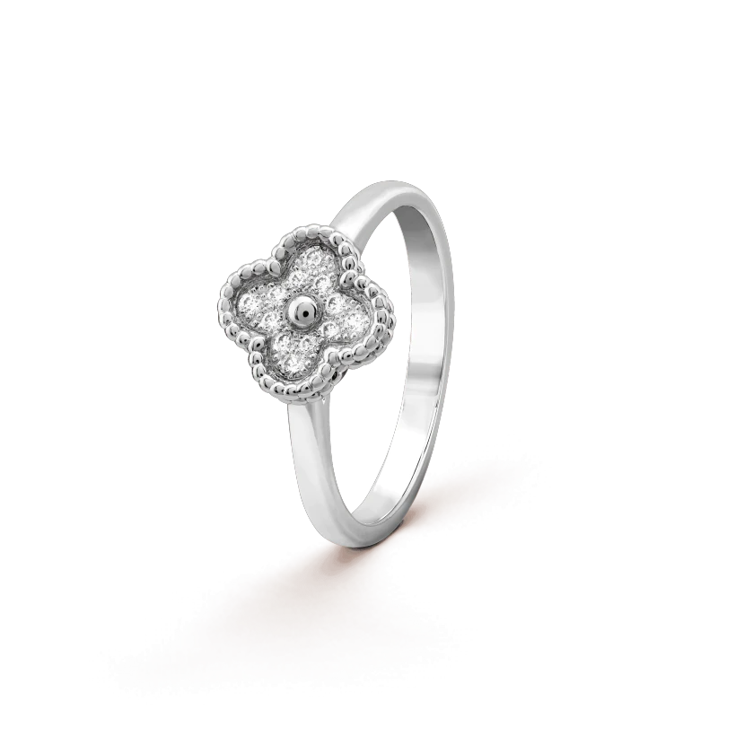 [Crown & Jewelry]CLOVER DIAMOND RING