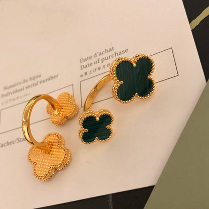 [Crown & Jewelry]CLOVER BETWEEN THE FINGER RING