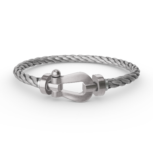 [Crown & Jewelry]FORCE LARGE HORSESHOE NO DIAMOND BRACELET SILVER